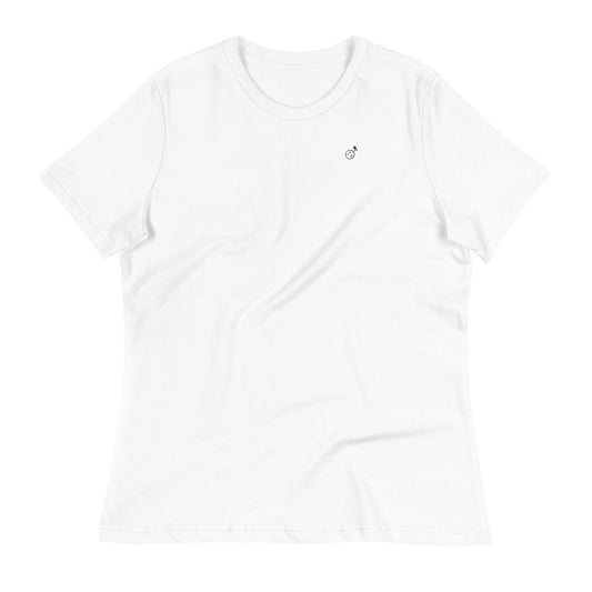 HFWco Wobble Print | Women's Relaxed T-Shirt - Half Full Wine Co.